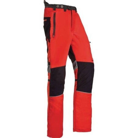 Pantalon de sécurité rouge - gris SIP 1SPV5894XL