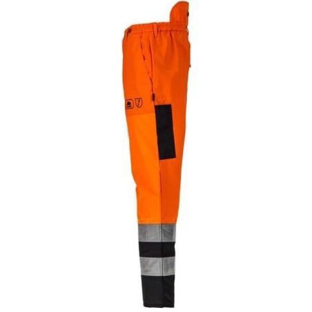 Pantalon de débroussailleuse orange taille XL SIP 1SQ5510XL