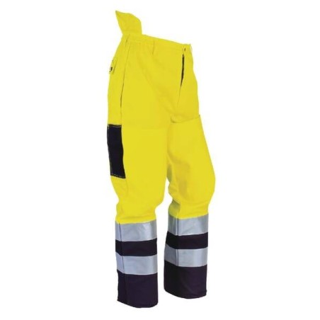 Pantalon de débroussailleuse jaune taille S SIP 1SQ5511S