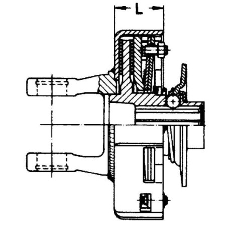 Limiteur à friction avec bloc ressorts WALTERSCHEID 561151675