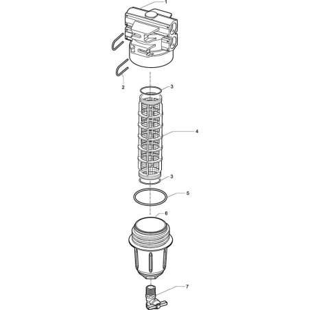 Filtre de pression ARAG 3452013910