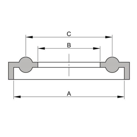 Joint spi UNIVERSEL TCGL40EPDM