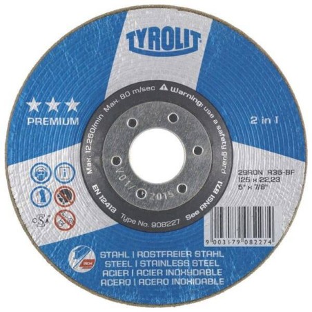 Disque à meuler TYROLIT BD180A60