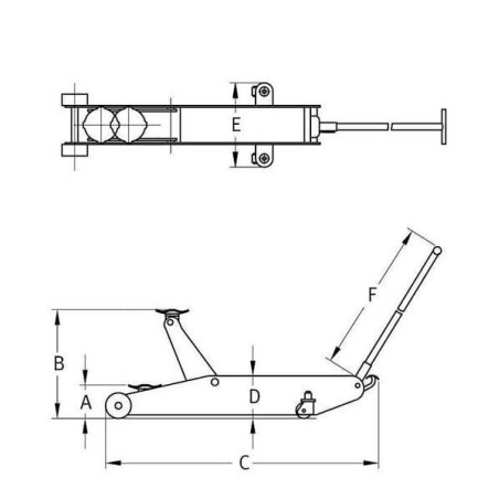 Cric de man?uvre COMPAC C5TC