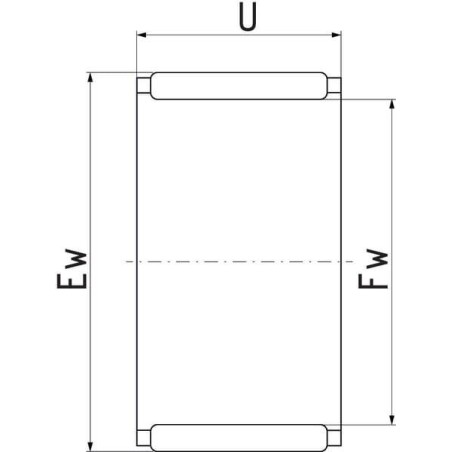 Couronne à aiguilles SKF K20X28X25