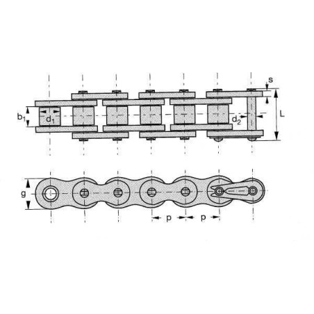 Chaîne REX-PRO KE100H