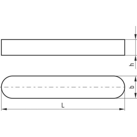 Clavette plate UNIVERSEL 68855525