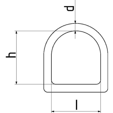 Anneau soudé 7mm UNIVERSEL GDR075E