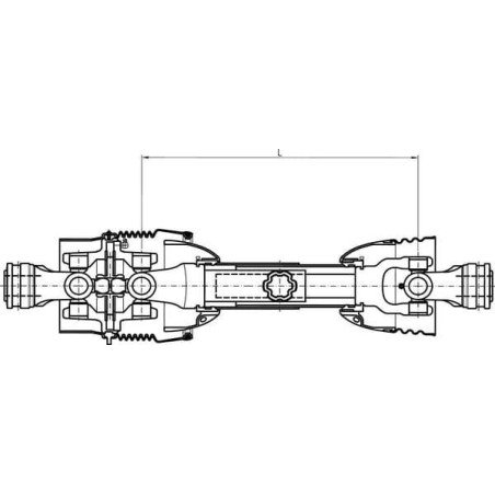 Arbre de transmission COMER VCVJ801210ENC02C12