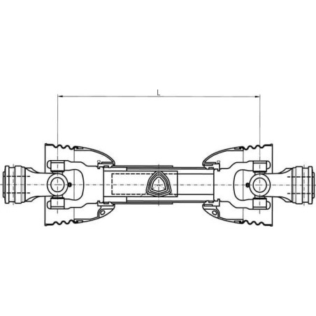 Arbre de transmission COMER T401210ENC12M34