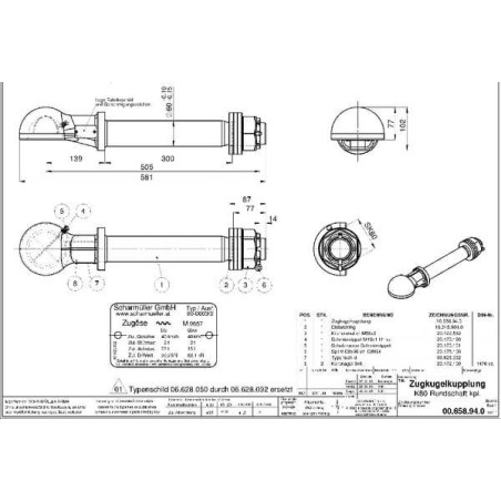 Anneau de traction SCHARMÜLLER 00658940A02