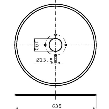 Disque de coutre ALPINA 08900018N