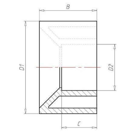 Manchon réducteur 125x90mm VDL 71250901