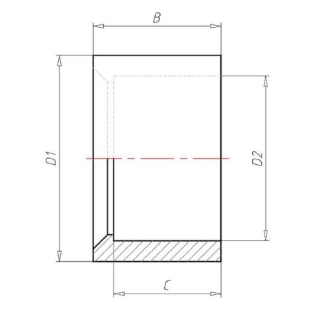 Manchon réducteur 125x90mm VDL 71250901