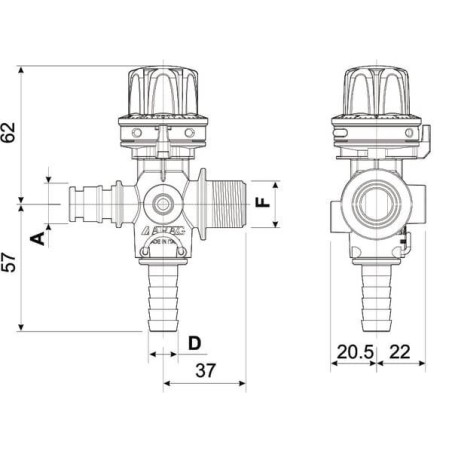 Régulateur ARAG 9620222