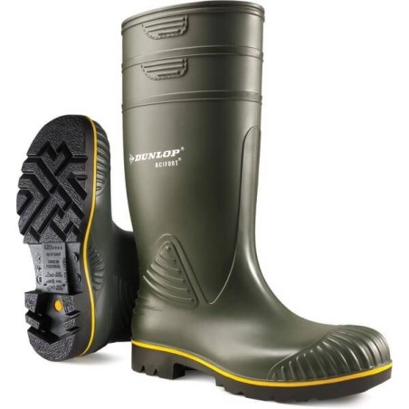 Botte verte en caoutchouc taille 43 DUNLOP B44063143