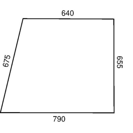 Vitre de porte UNIVERSEL D7702