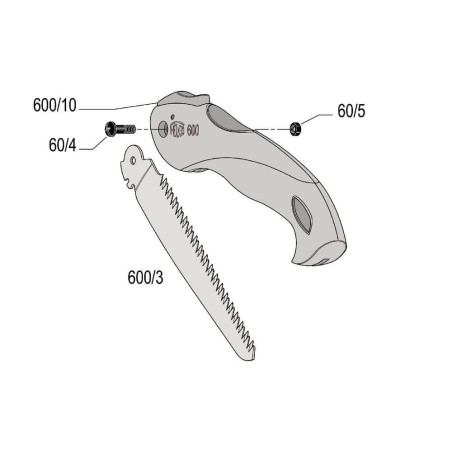 Scie arboricole FELCO ES8860