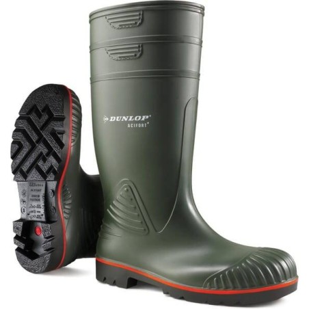 Bottes verte en caoutchouc taille 45 DUNLOP A44263145