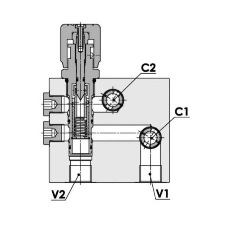 Régulateur FLUIDPRESS FPRF90DVD32R12OMS