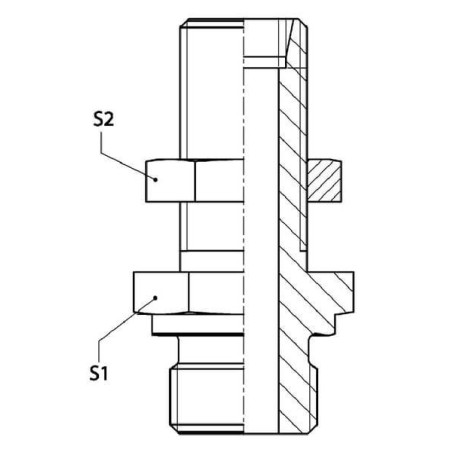 Passe-cloison VOSS GESV12LR12