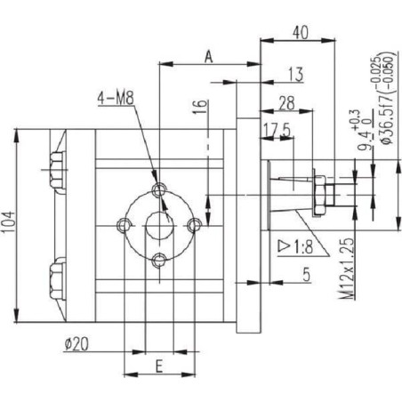 Moteur à engrenages GOPART GM206R3030C18EGP