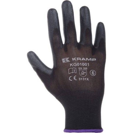 Gants de travail noir taille 9 UNIVERSEL KG0100109