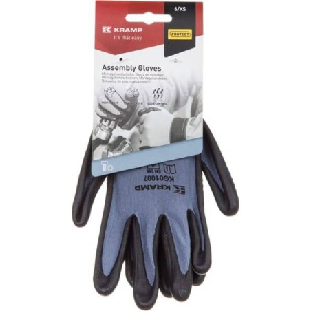 Gants de travail taille 6 UNIVERSEL KG0100706