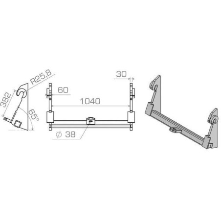 Suspension de rechange ALPINA LBAMER38230EXS